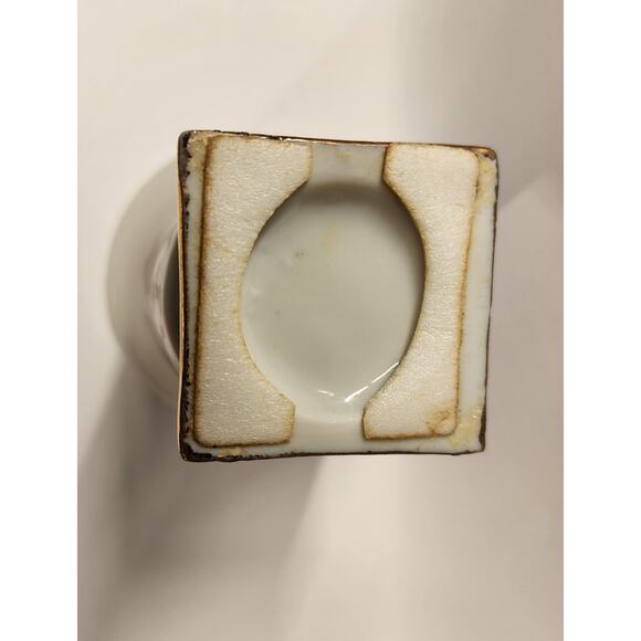 Vintage Seyei China Greek Mythology Vase with Gold Trim, 3.25" Tall - Picture 4 of 5